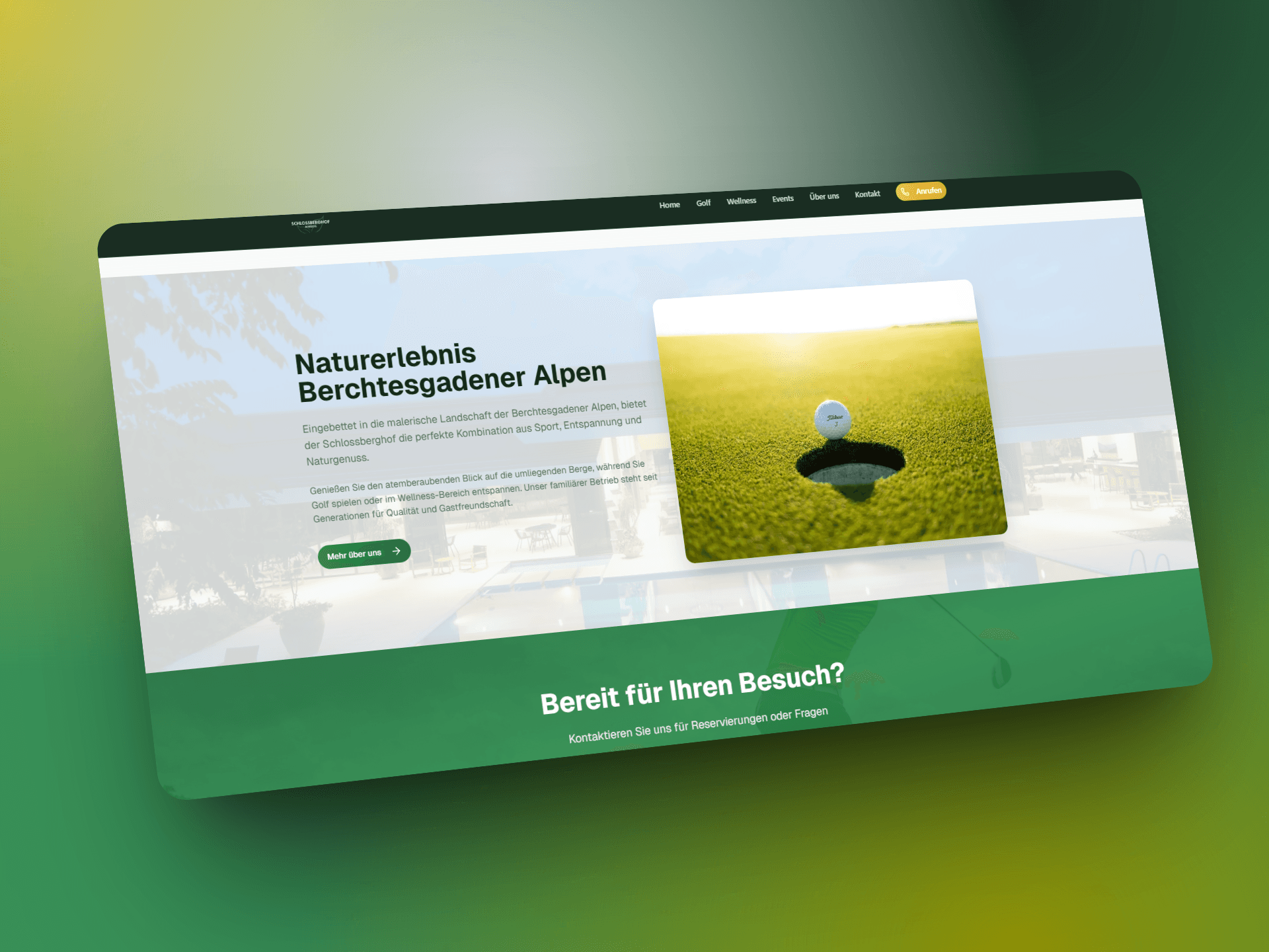 Schlossberghof – Ferienhof Website