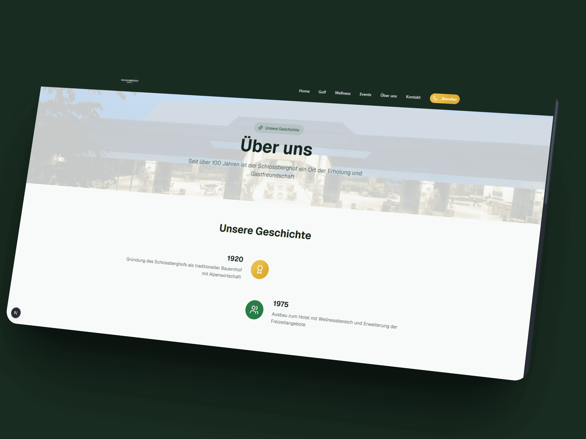 Schlossberghof – Ferienhof Website