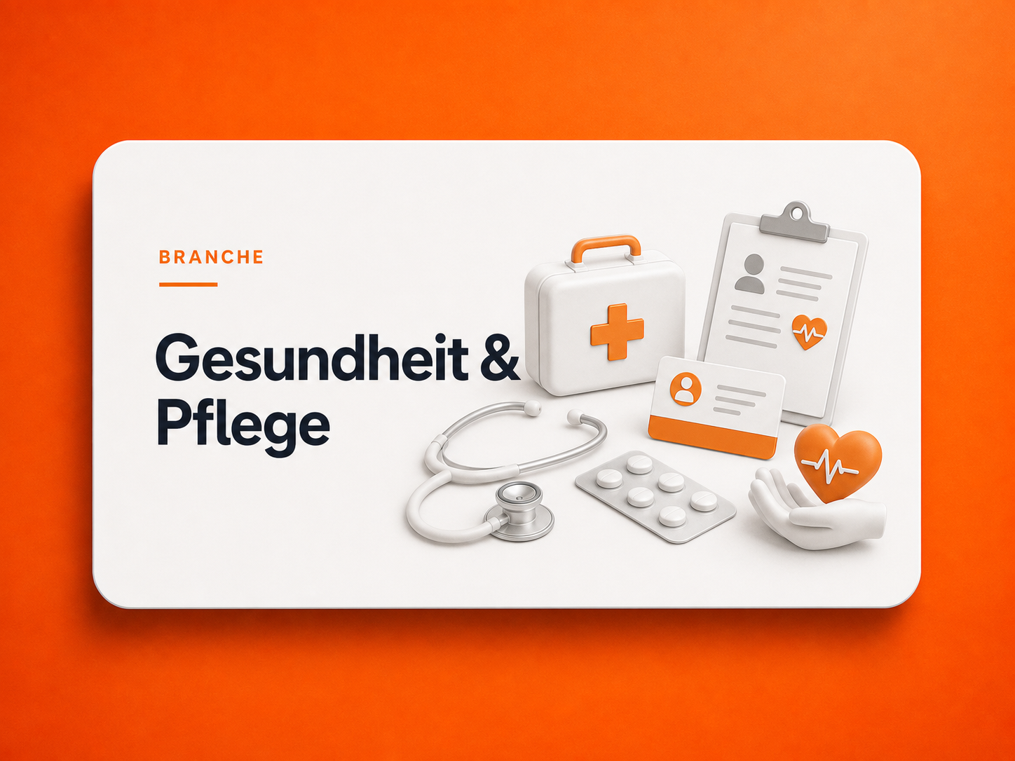 Webdesign für Gesundheit & Pflege