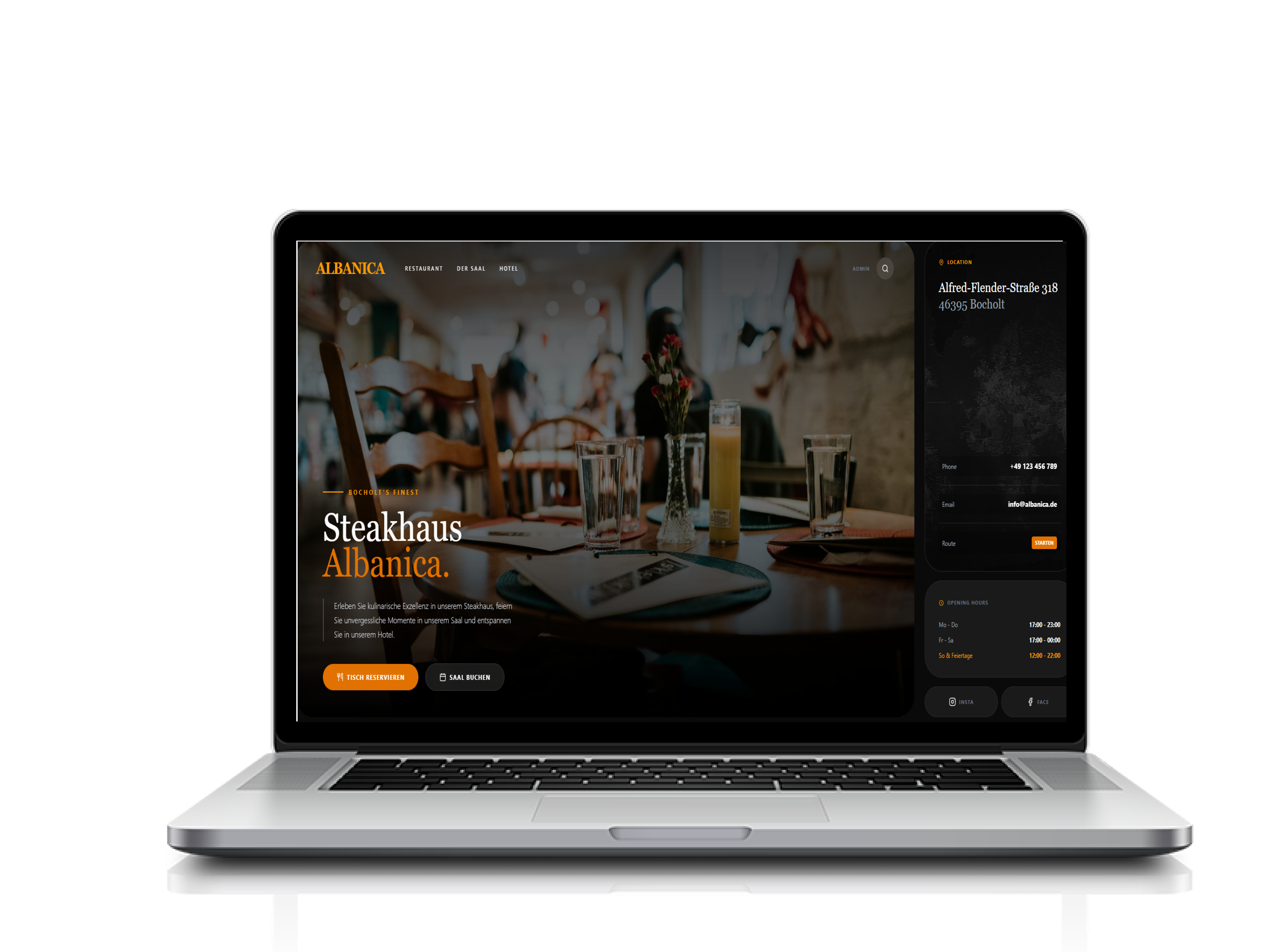 Steakhaus Albanica - Hero