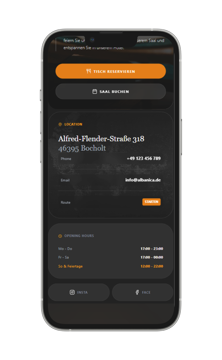 Steakhaus Albanica - FAQ