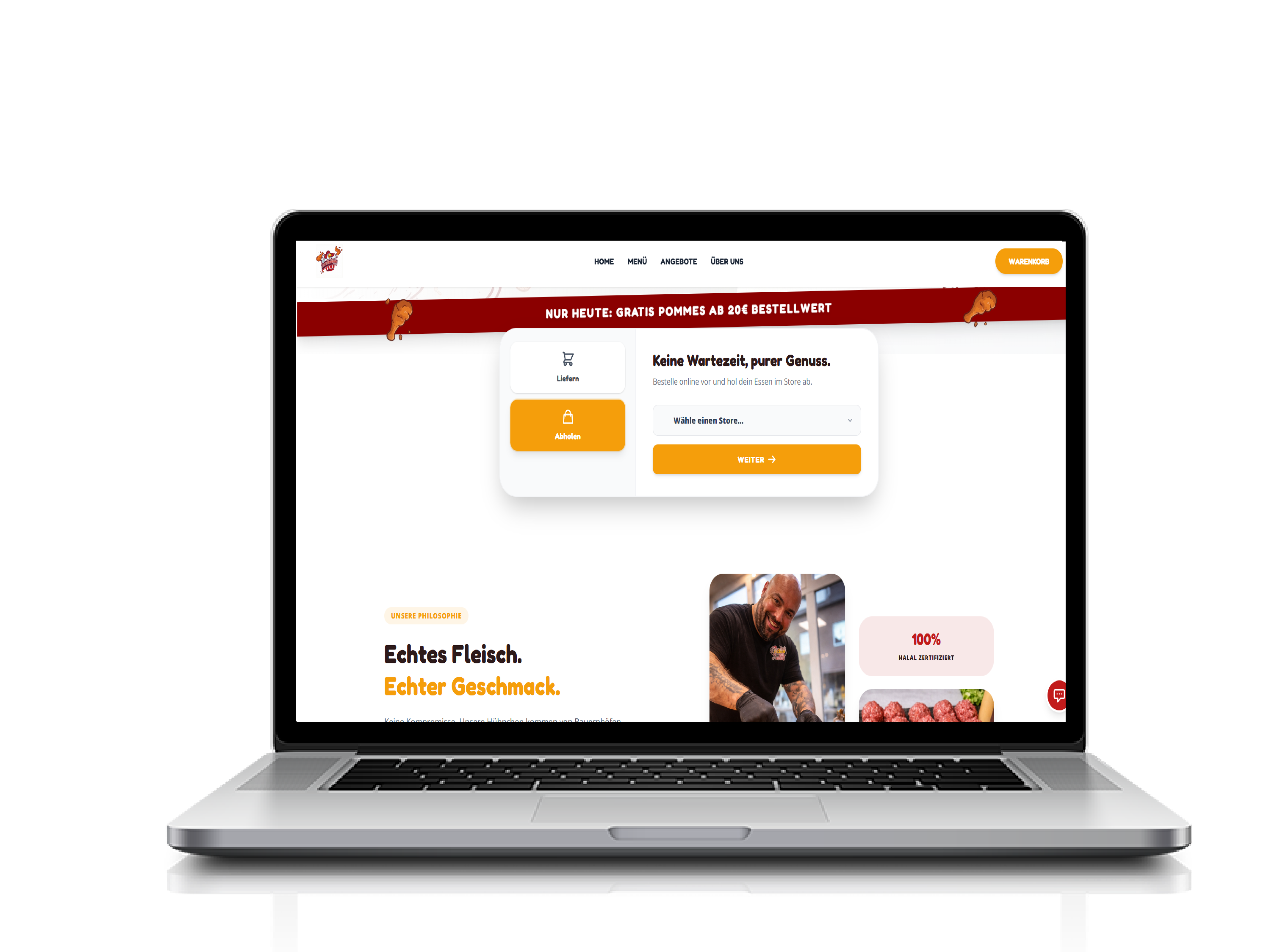 Chicken Burgerhaus Bocholt - Standort