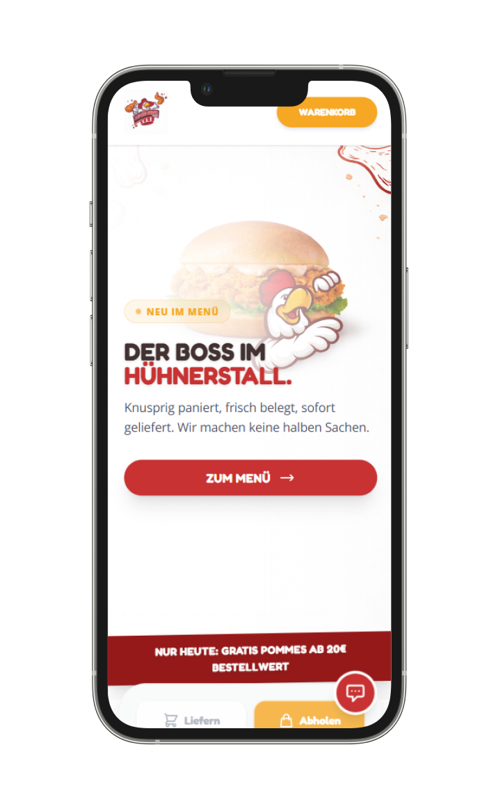 Chicken Burgerhaus Bocholt - Hero