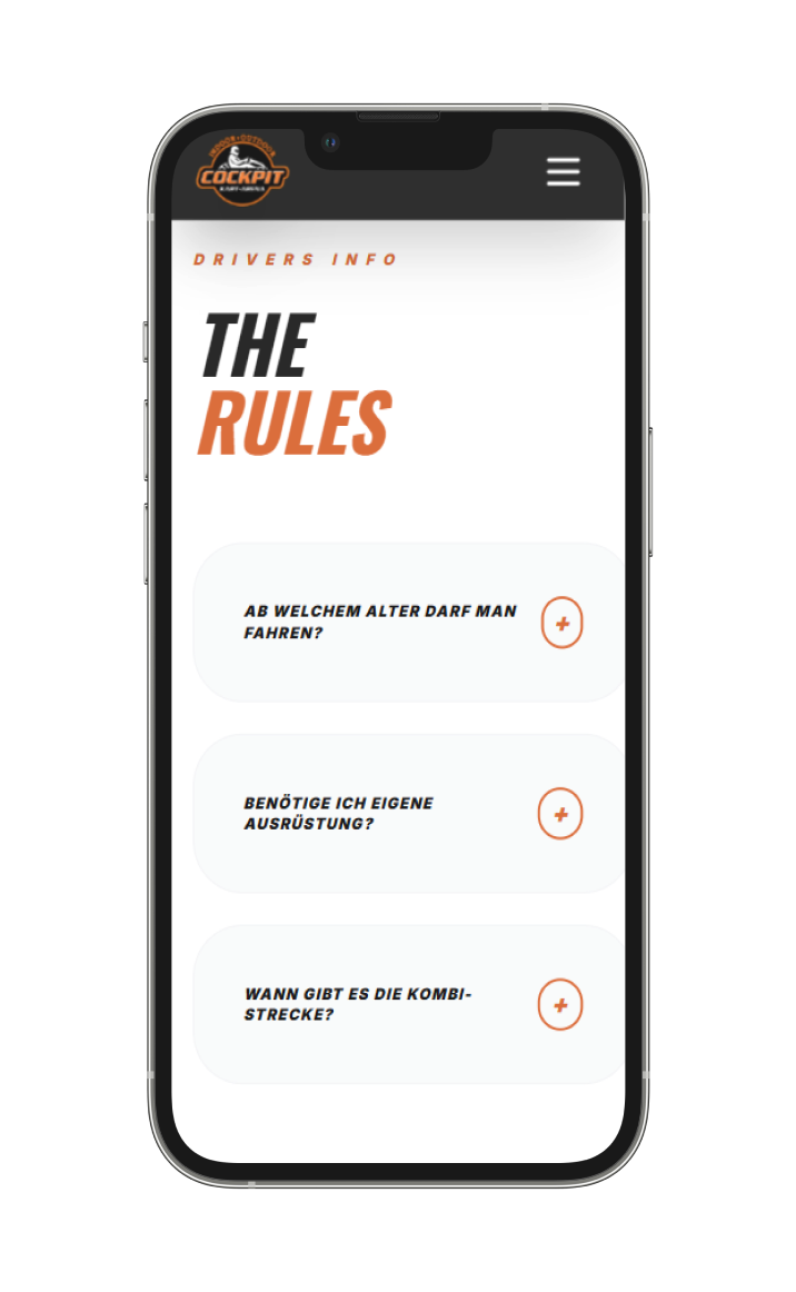 Cockpit Kartarena - FAQ