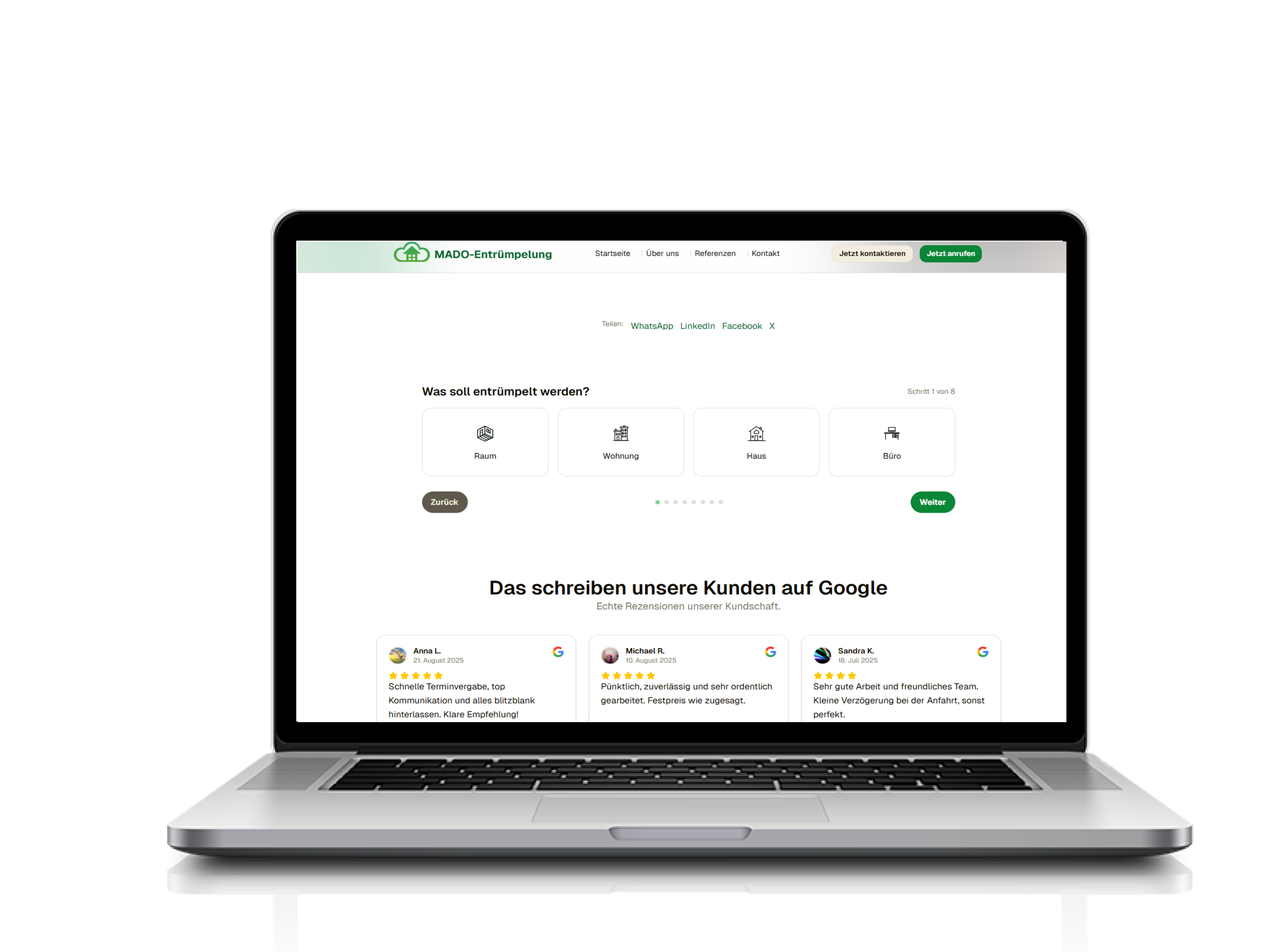 MADO Entrümpelung - Hero